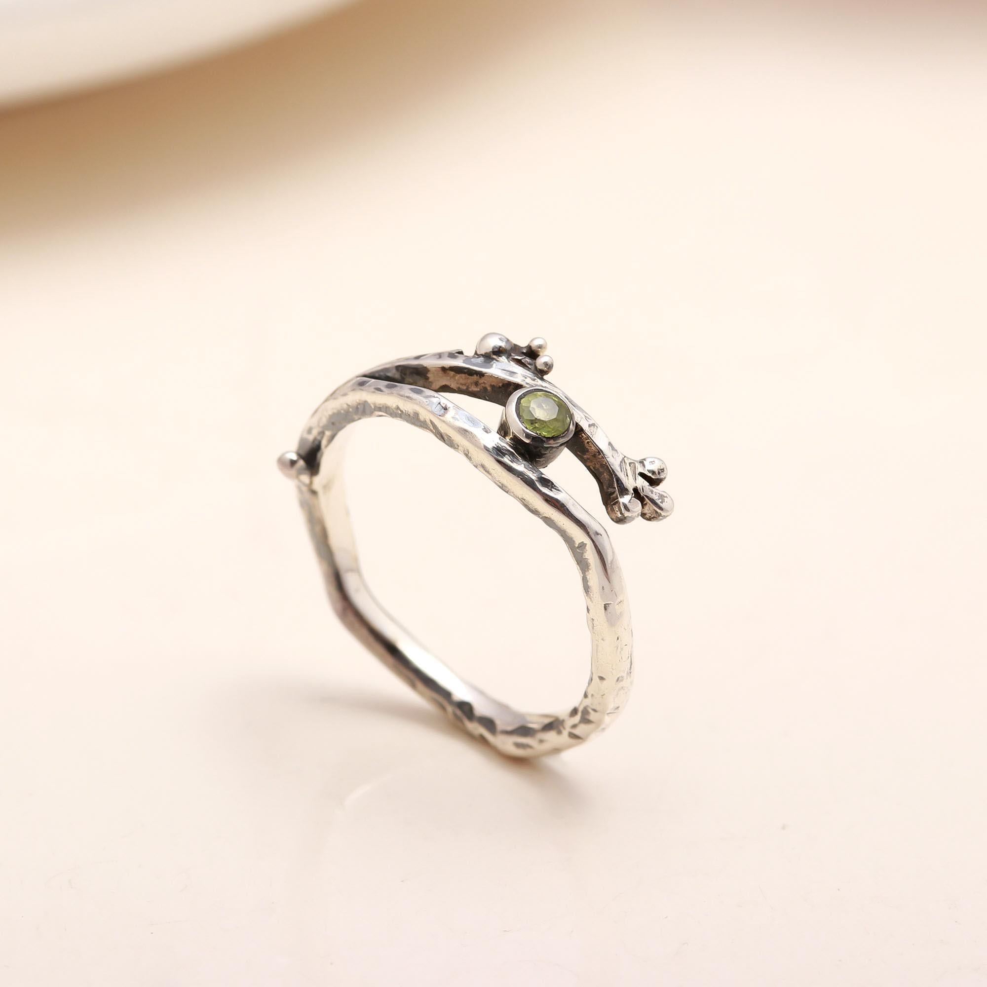 The Forest Twig: Organic Branch Bypass Ring