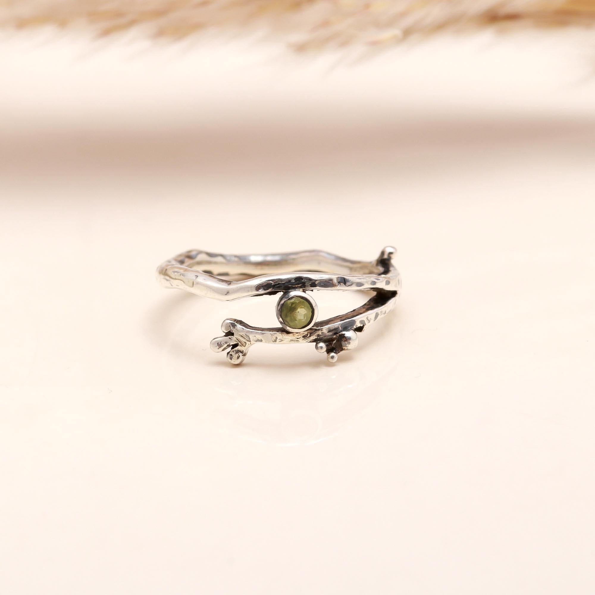 The Forest Twig: Organic Branch Bypass Ring