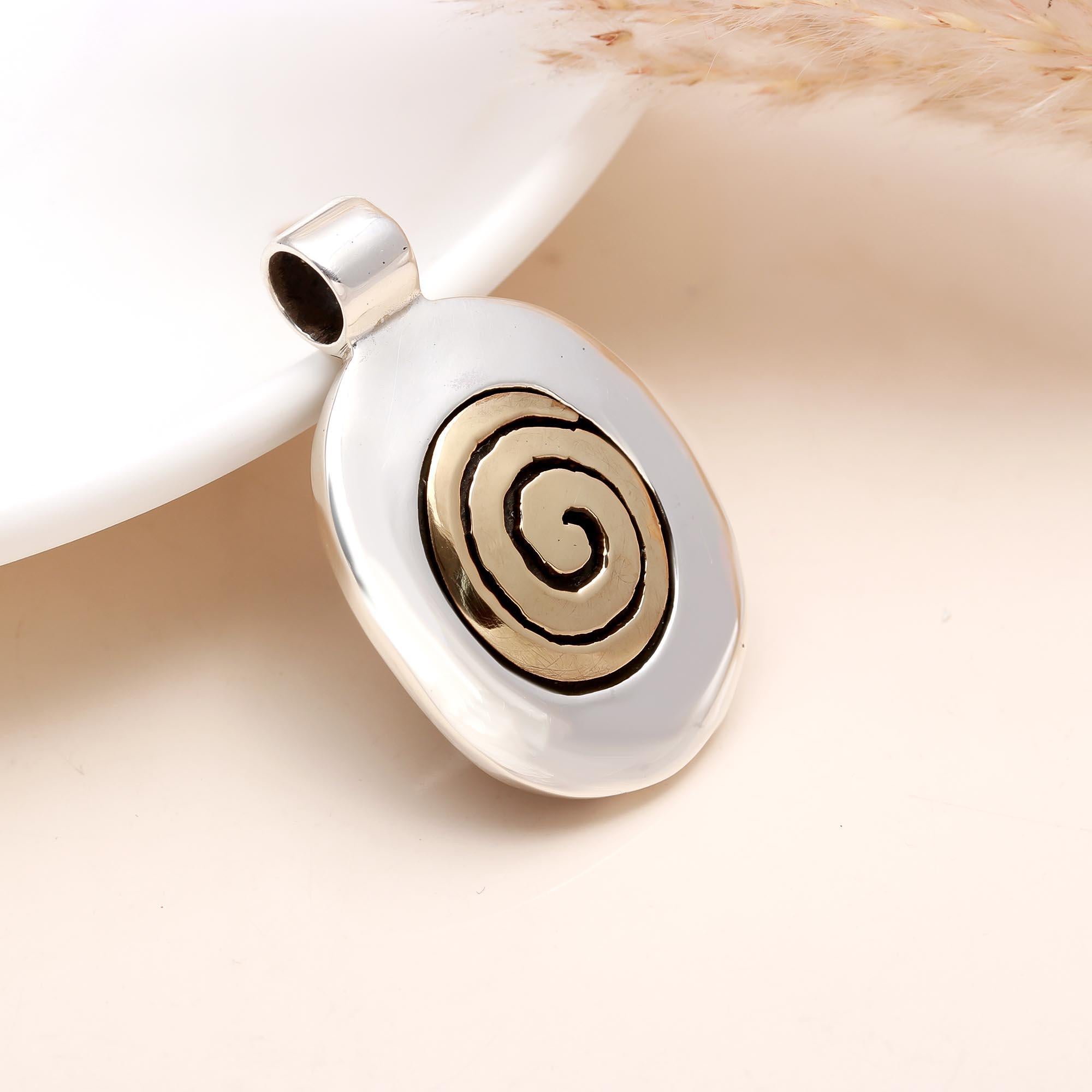 925 Silver Jewelry Circle Of Life Charm Pendant