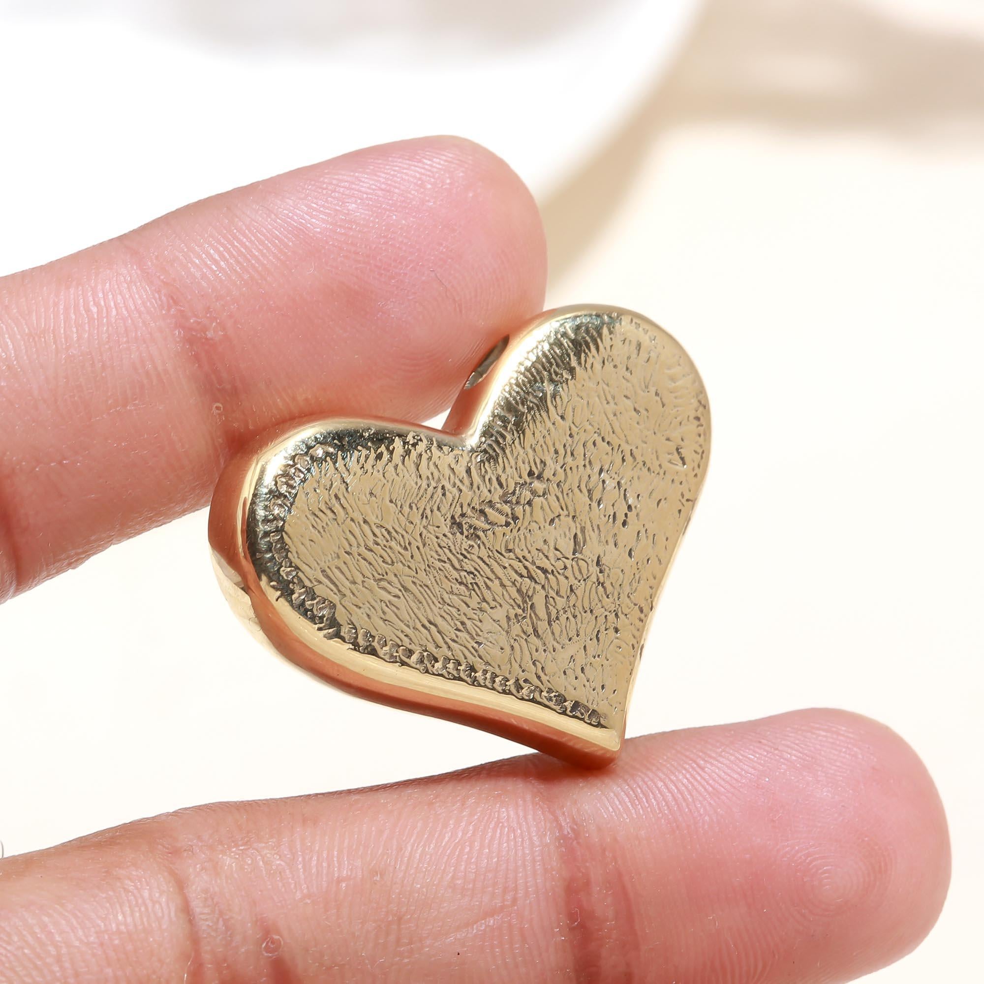 The Textured Heart: Organic 3-Piece Jewelry Gift Set