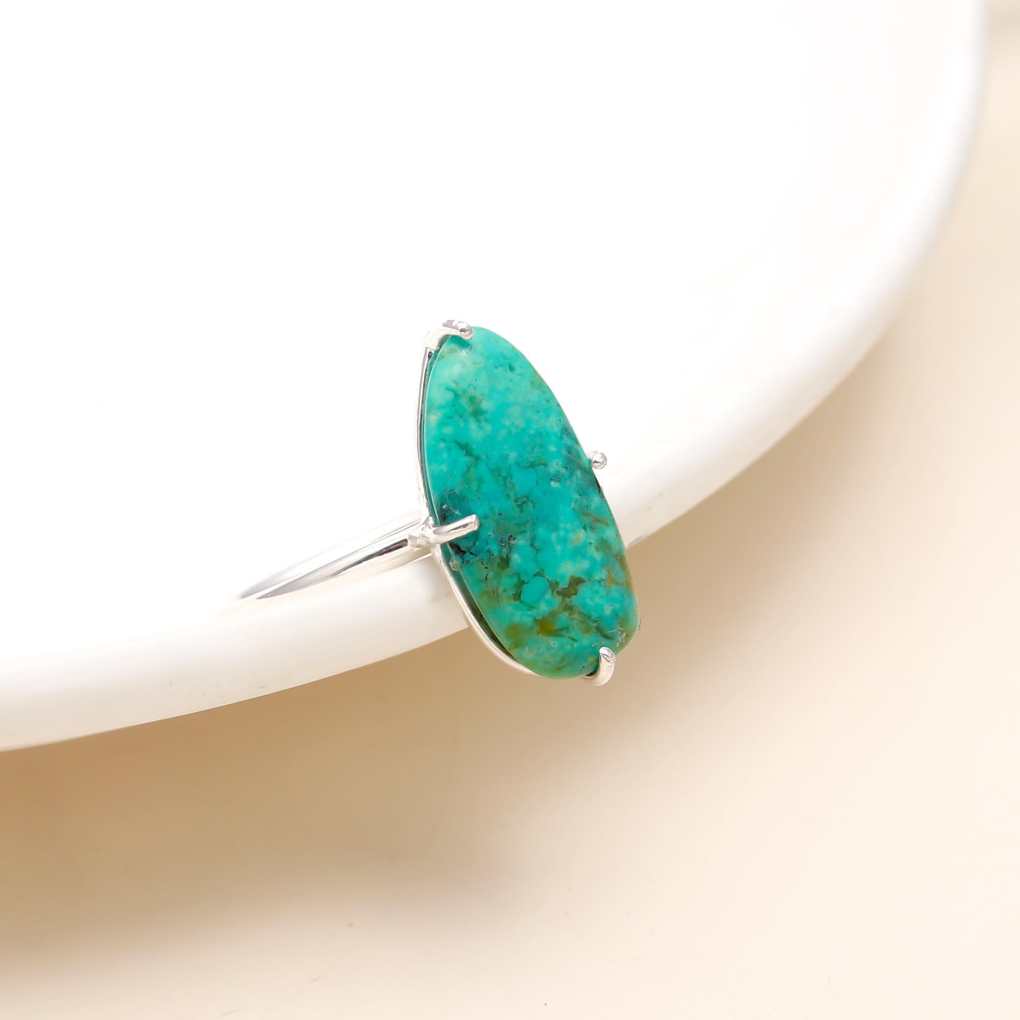 925 Silver Turquoise Ring