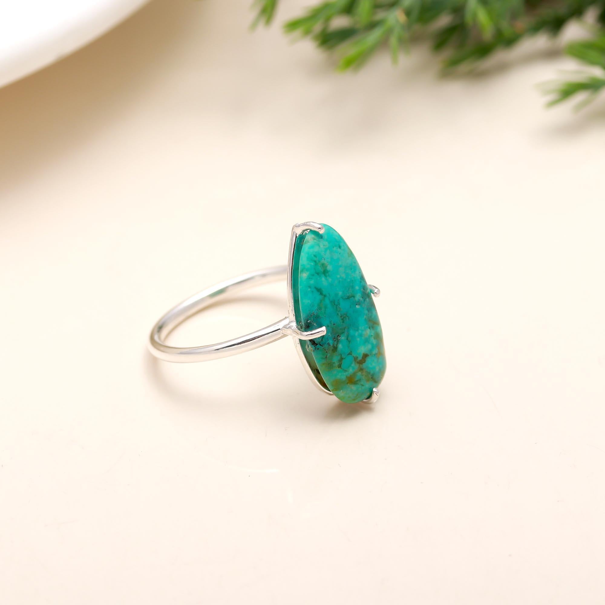 925 Silver Turquoise Ring
