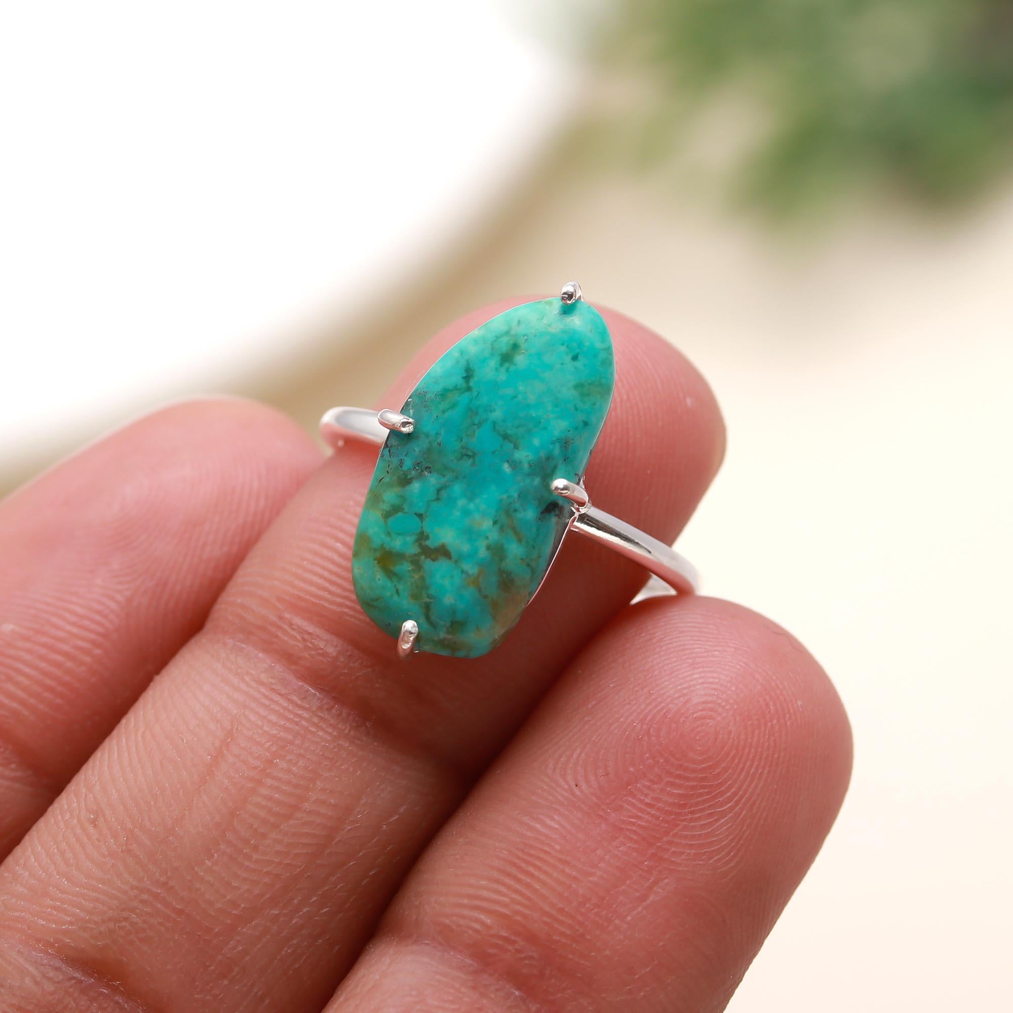 925 Silver Turquoise Ring