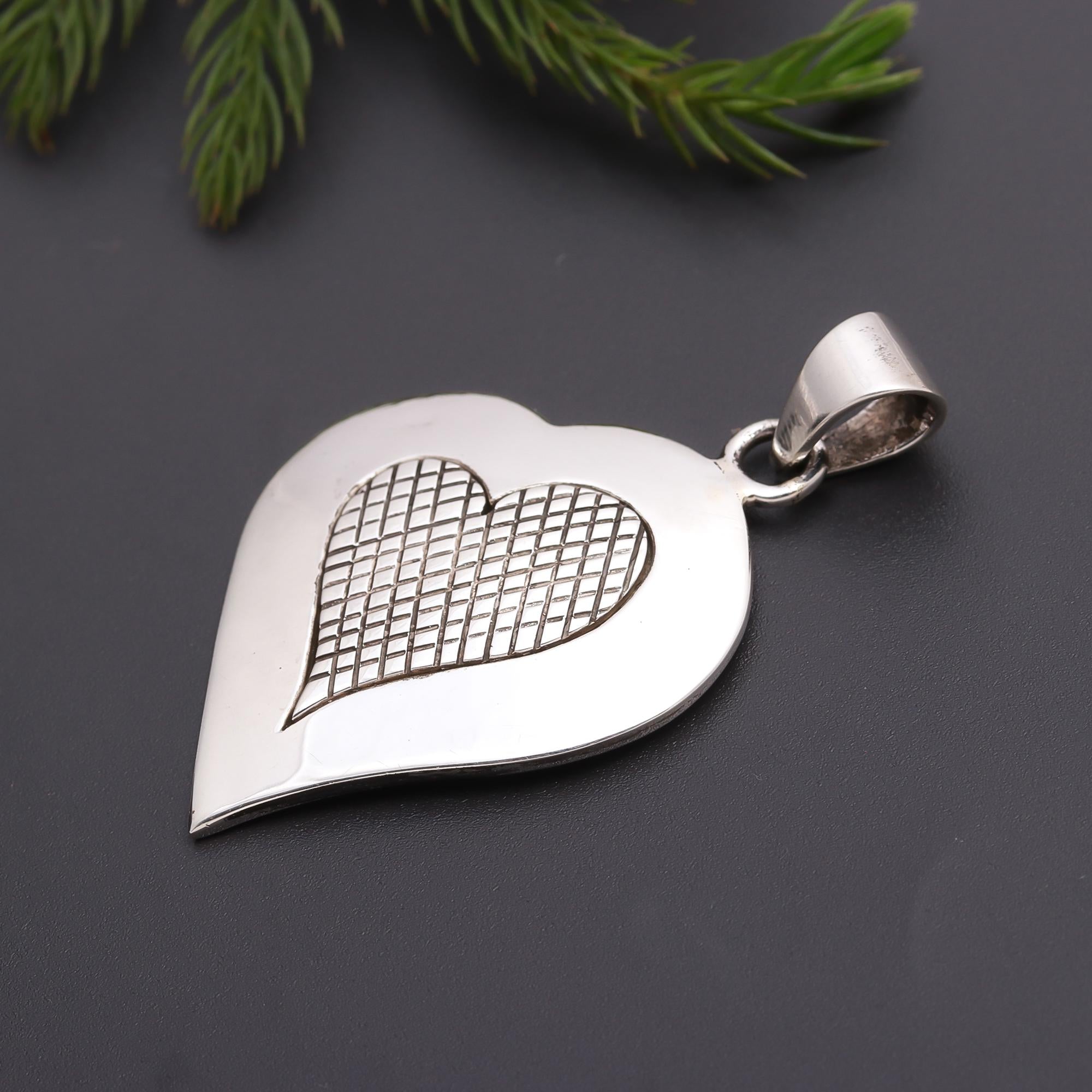 925 Silver Heart Pendant