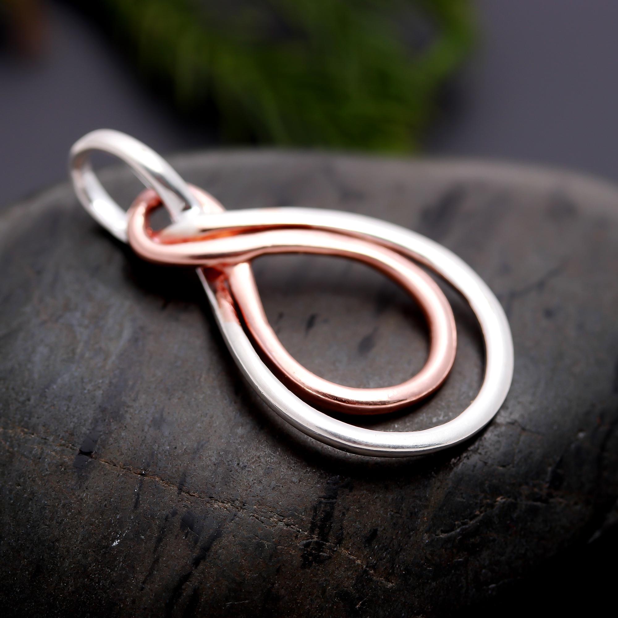 925 Silver Dual Loop Pendant