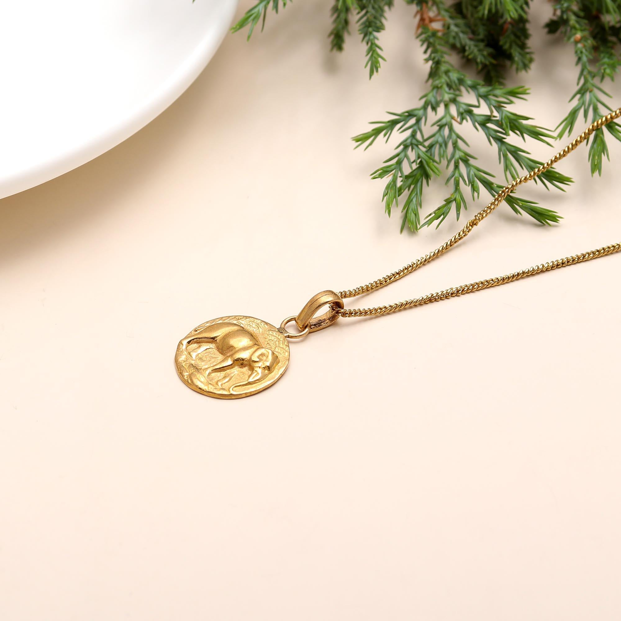 925 Silver Elephant Pendant Necklace