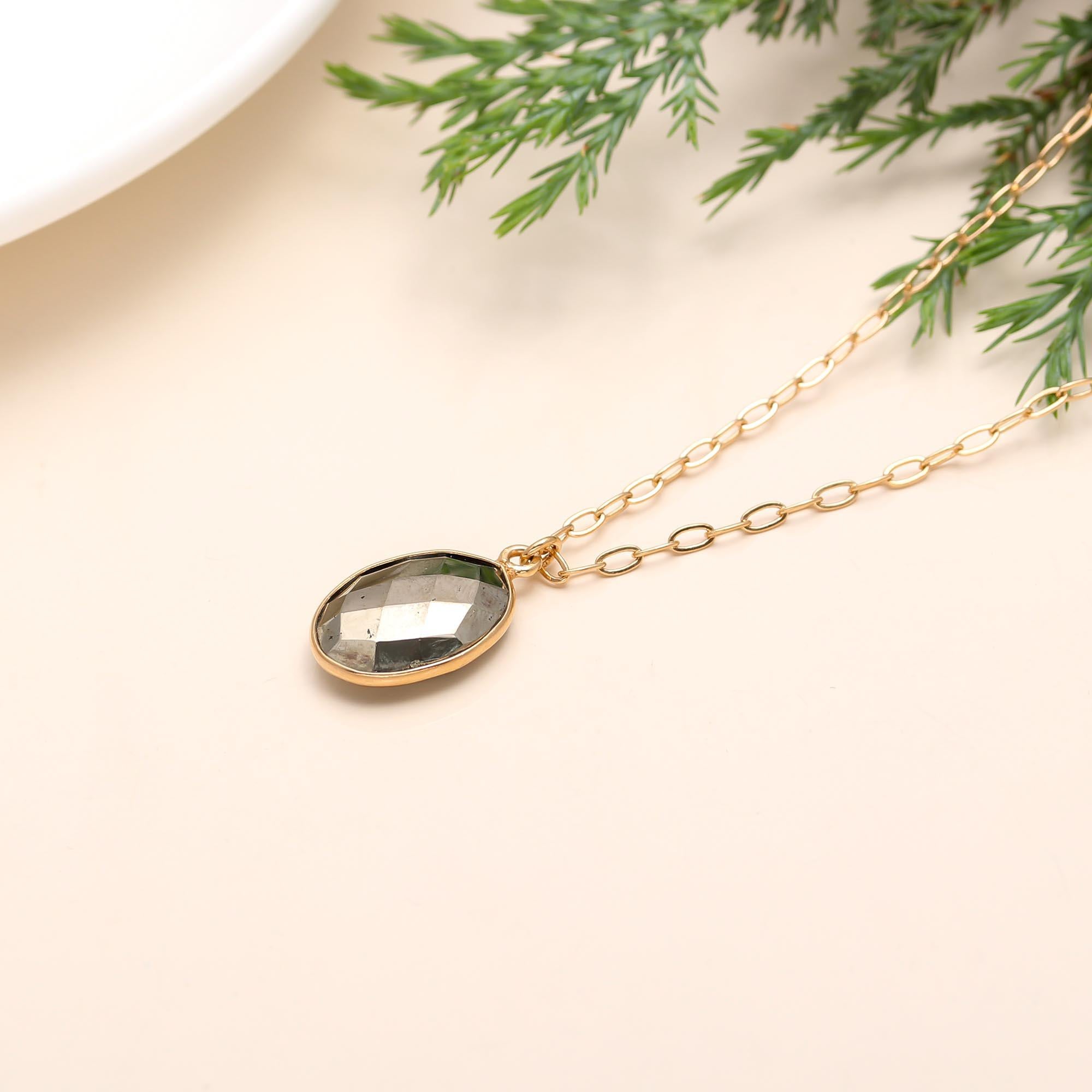 925 Silver Labradorite Pendant Necklace