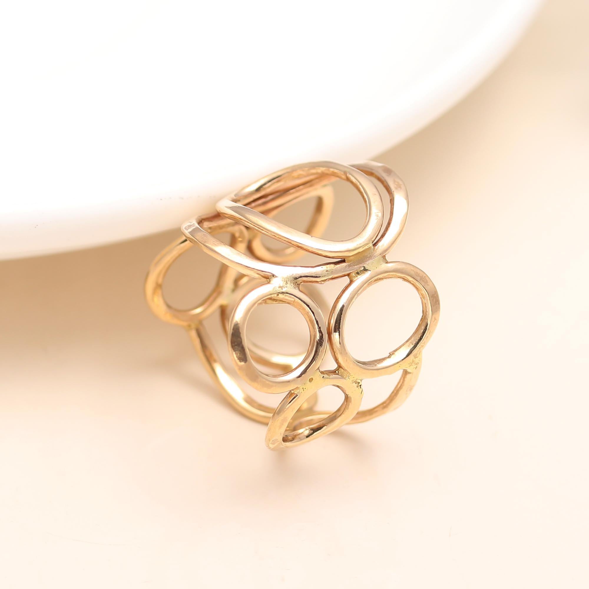 925 Silver Open Circle Ring