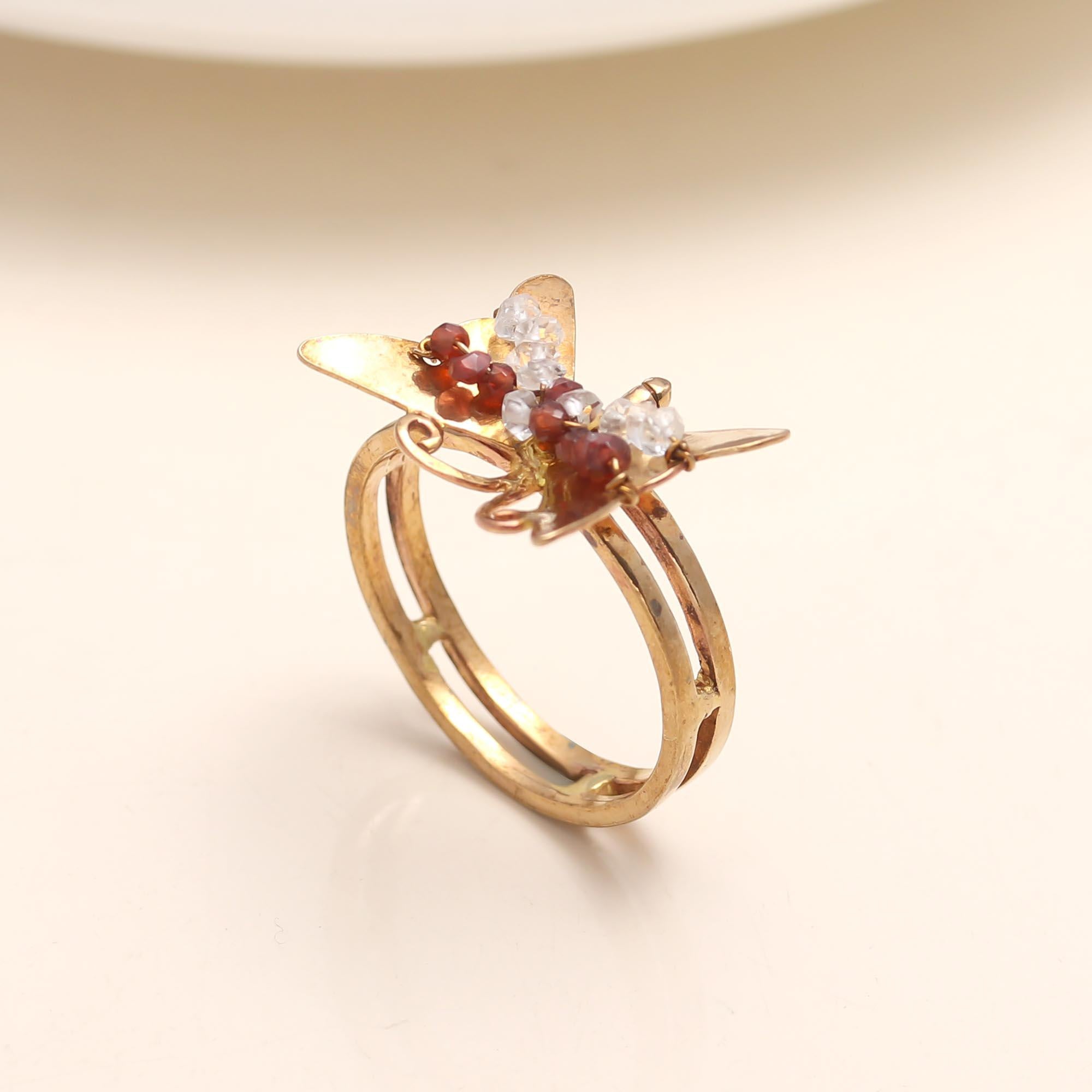 925 Silver Butterfly Ring