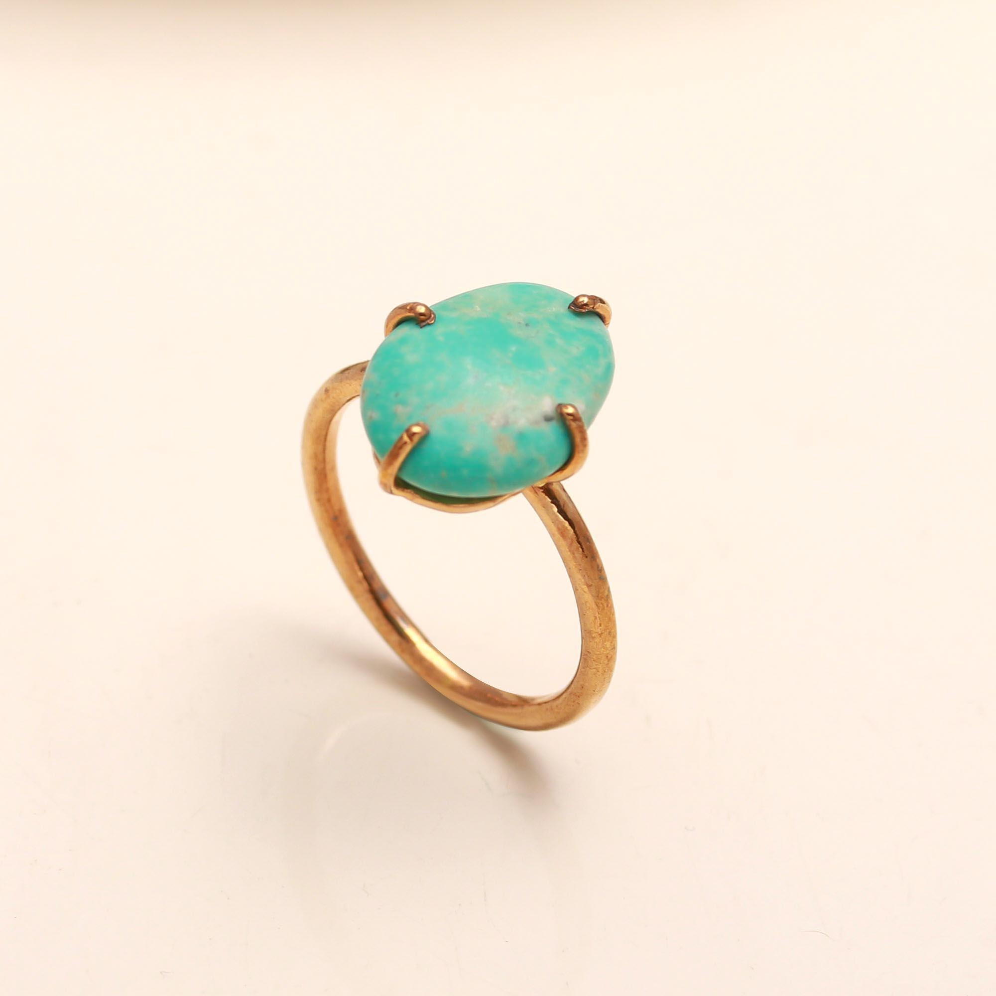925 Silver Turquoise Ring