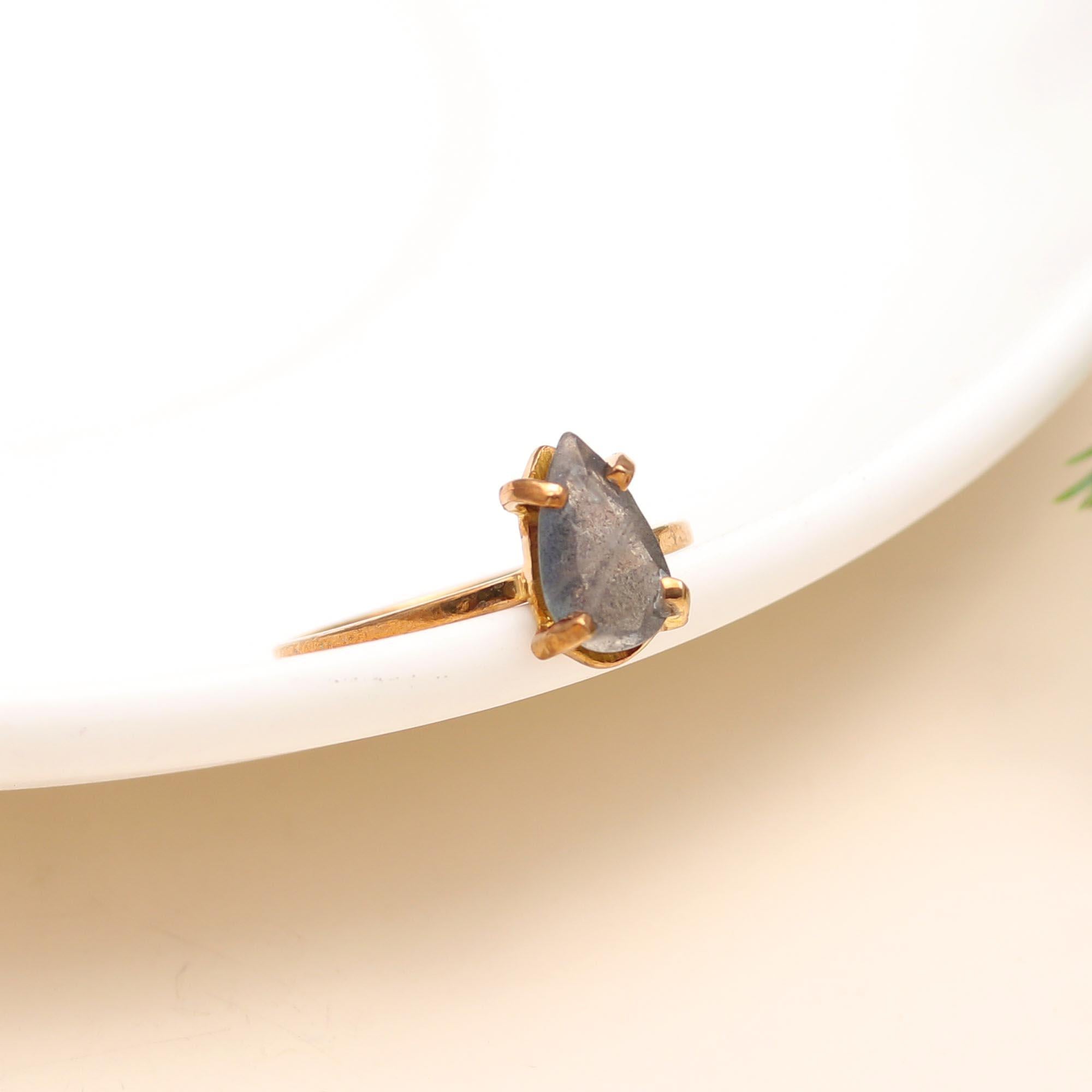 925 Silver Labradorite Ring