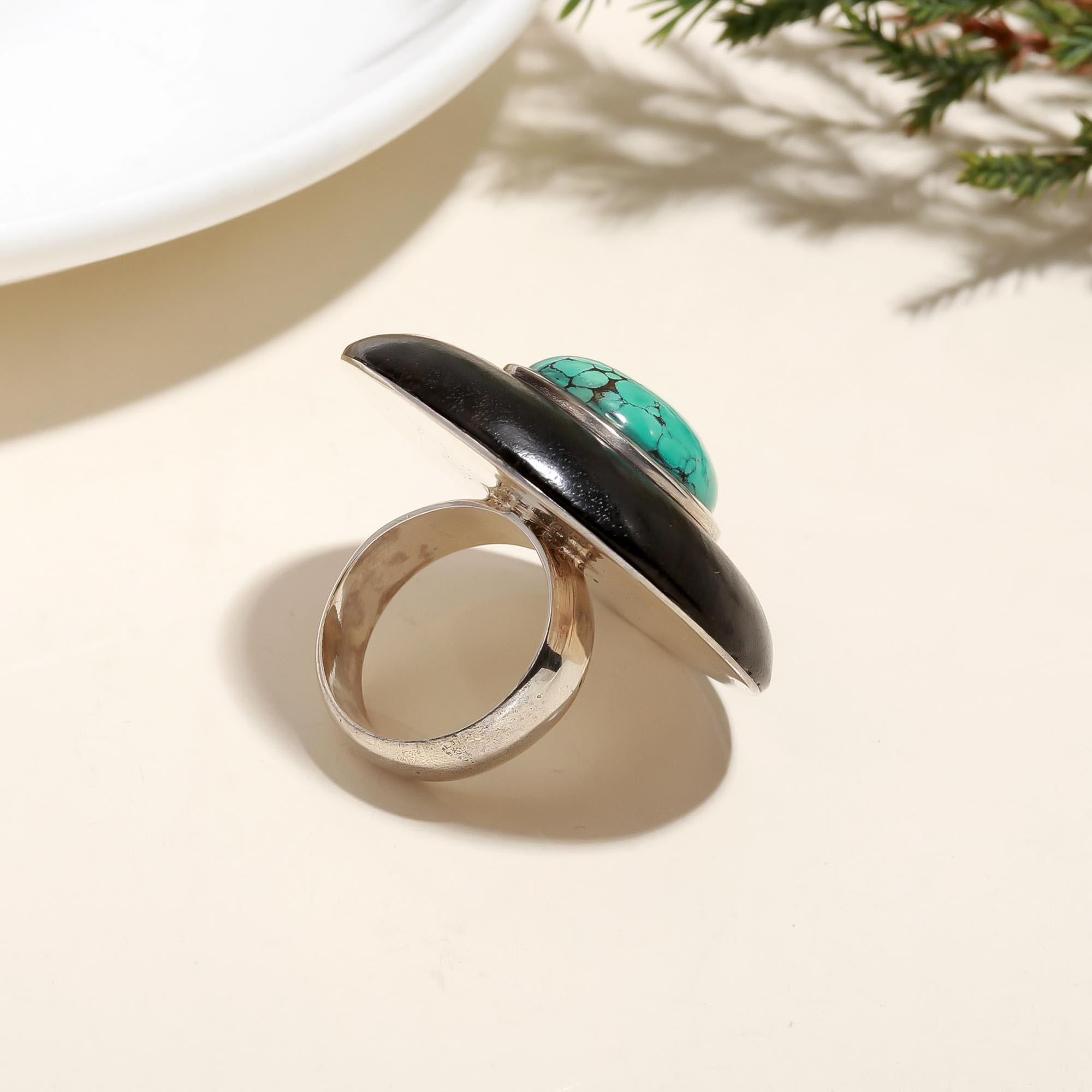 925 Silver Turquoise Ring
