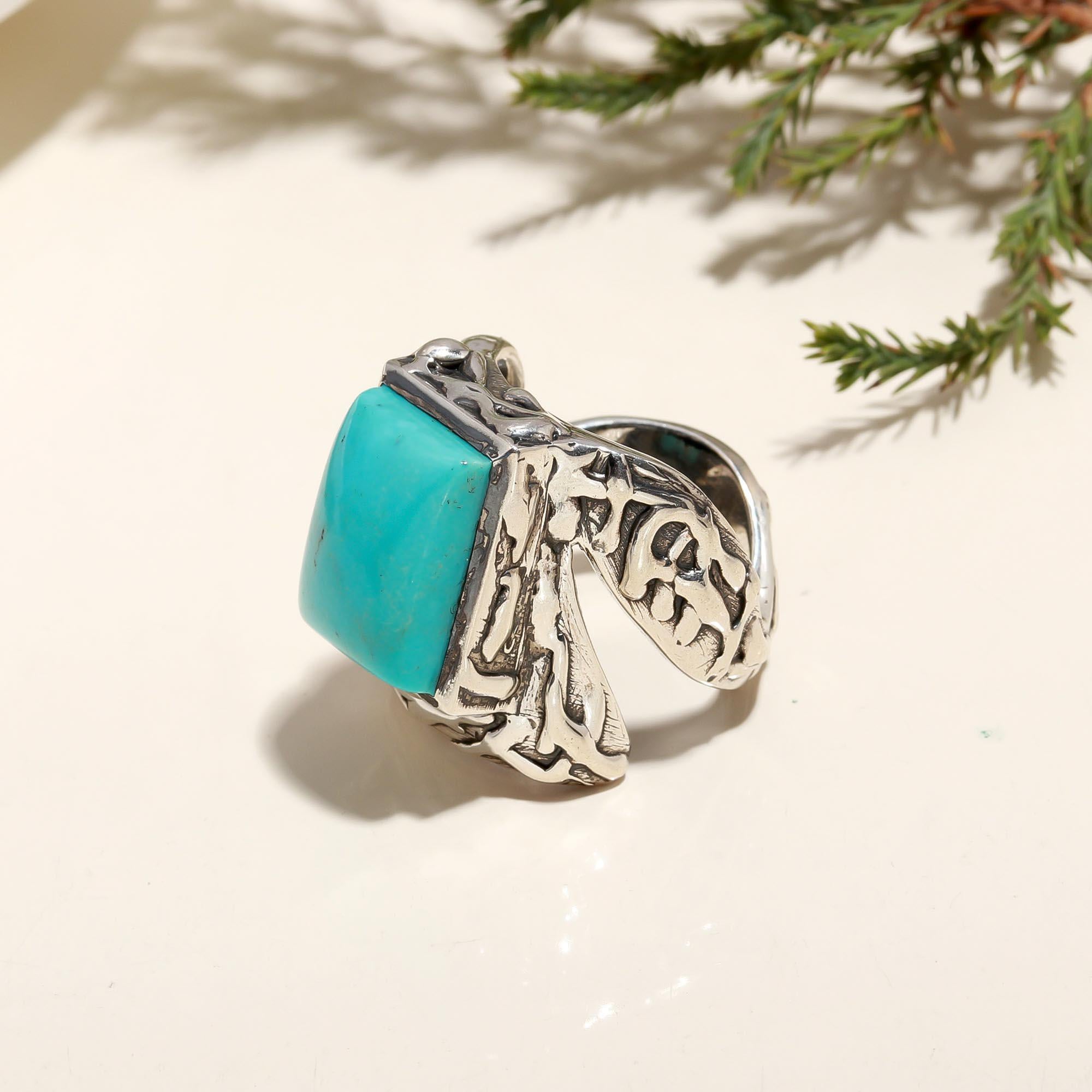 925 Silver Turquoise Ring