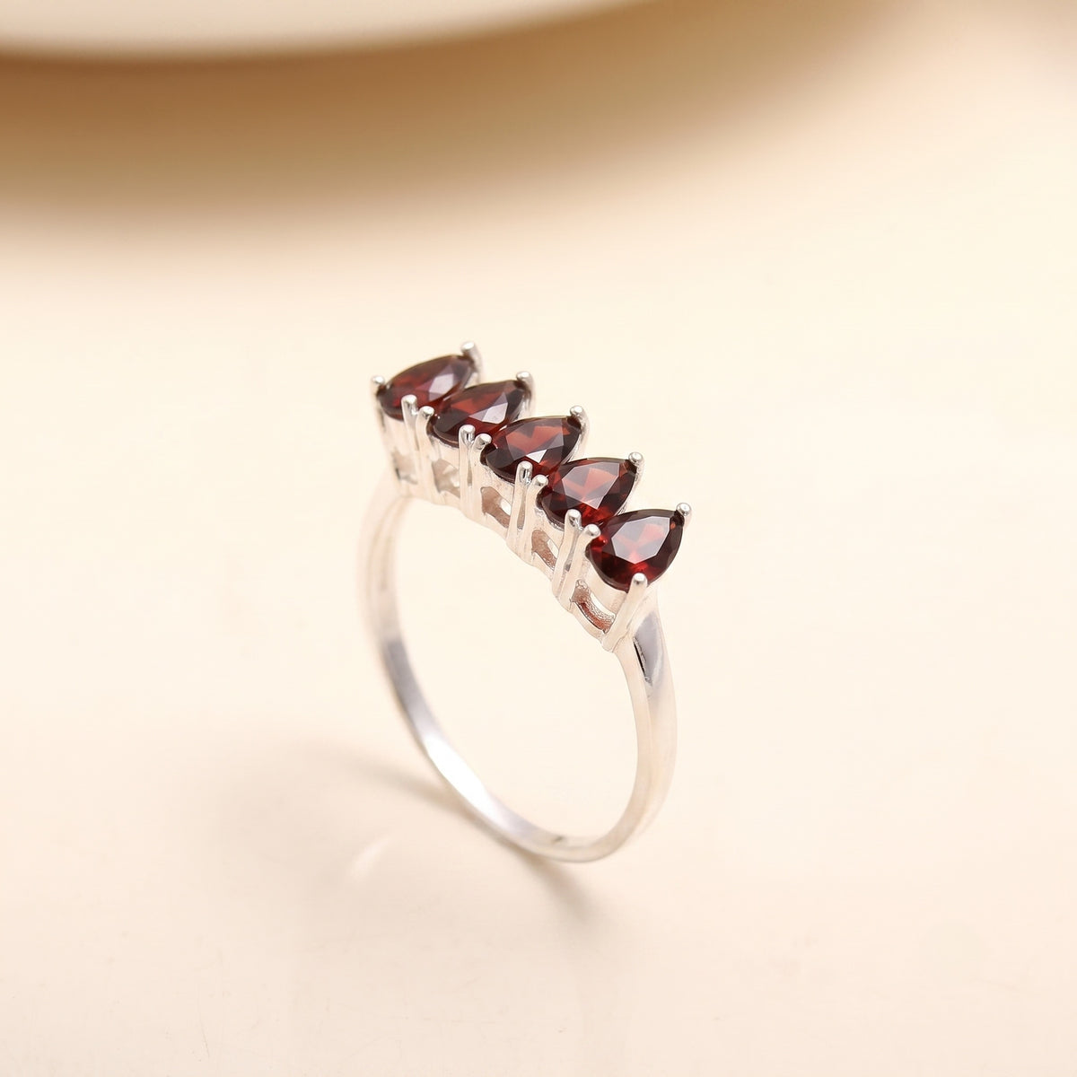 925 Silver Citrine Ring