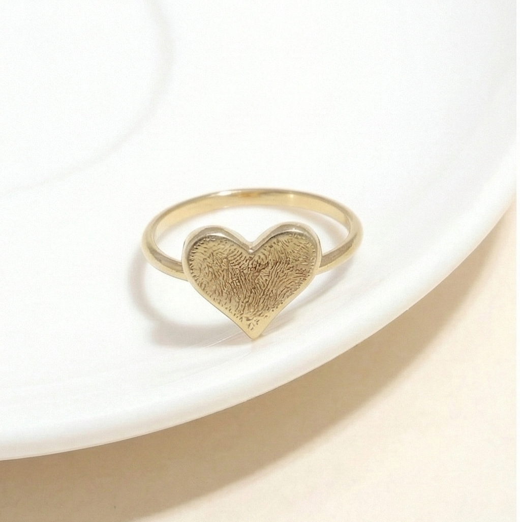 The Textured Heart: Organic 3-Piece Jewelry Gift Set