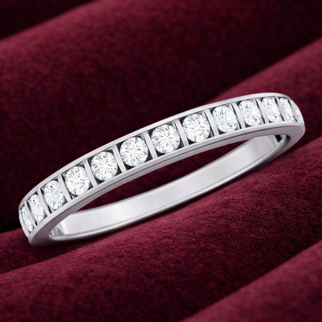 The Timeless Bar: 2.5ct Moissanite Eternity Ring