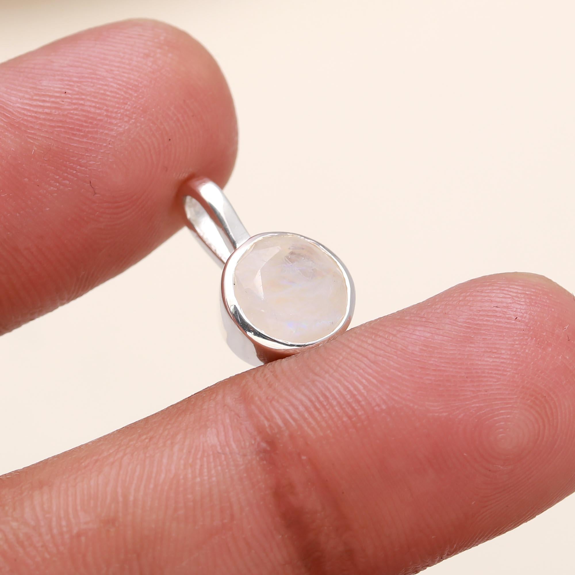 Silver Plated Gemstone Pendant