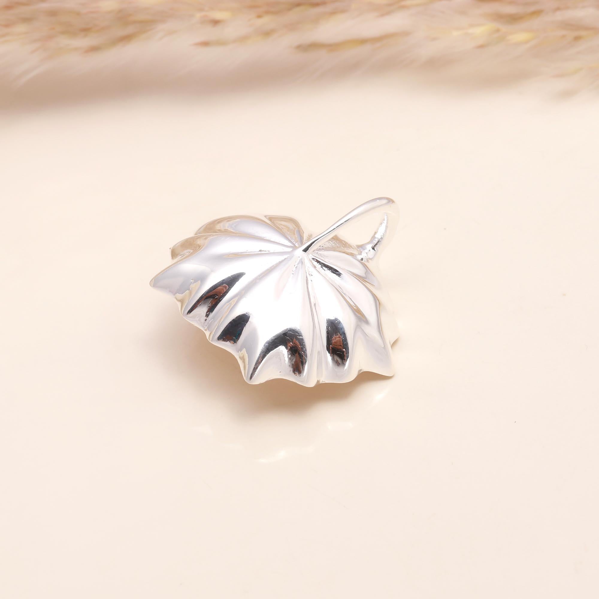 925 Sterling Silver  Pink Pearl Flower Pendant