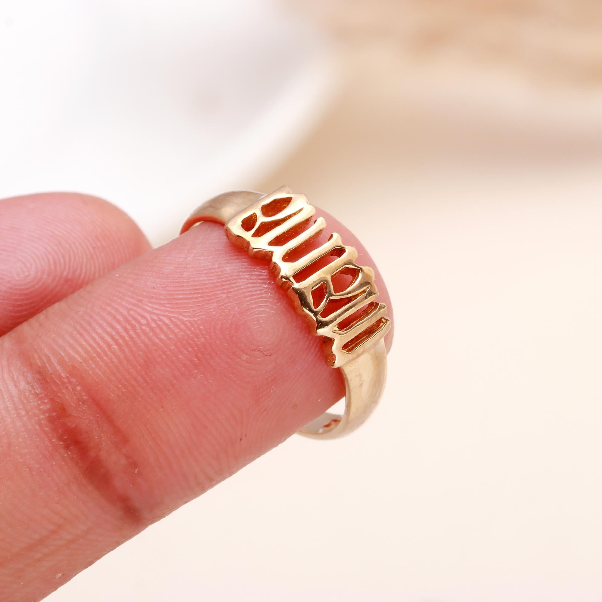 925 Sterling Silver Bold Modern Statement Ring