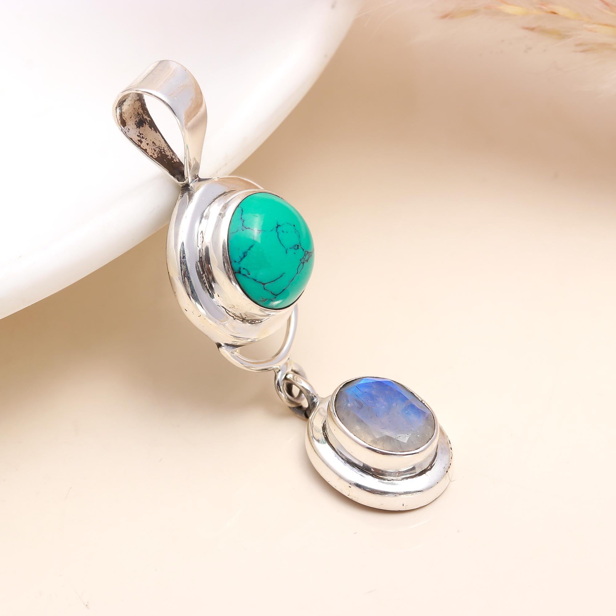 The Totem of Calm: Silver Articulated Pendant