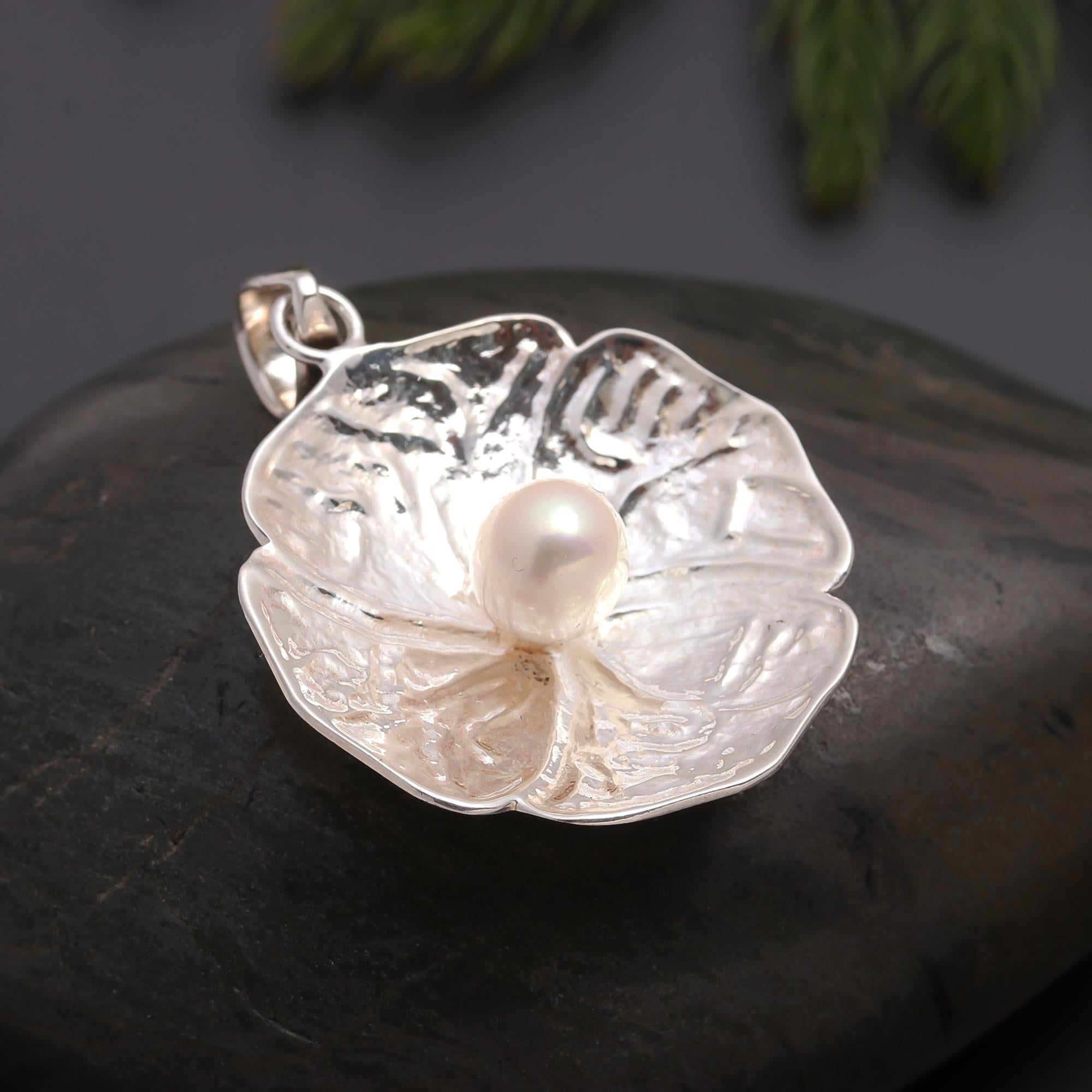 925 Silver Freshwater Pearl Pendant