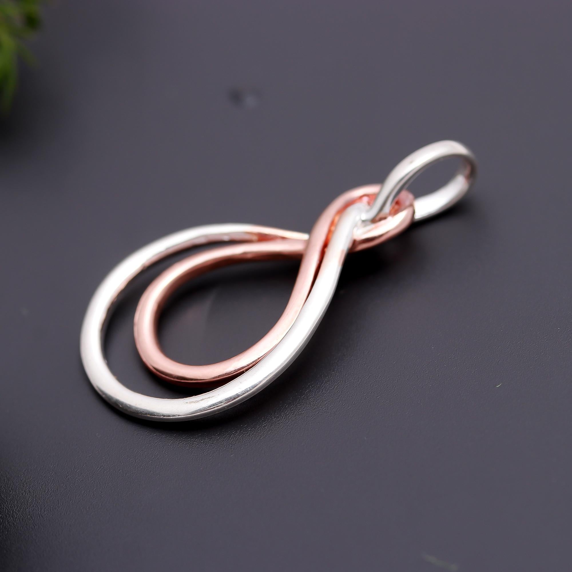 925 Silver Dual Loop Pendant