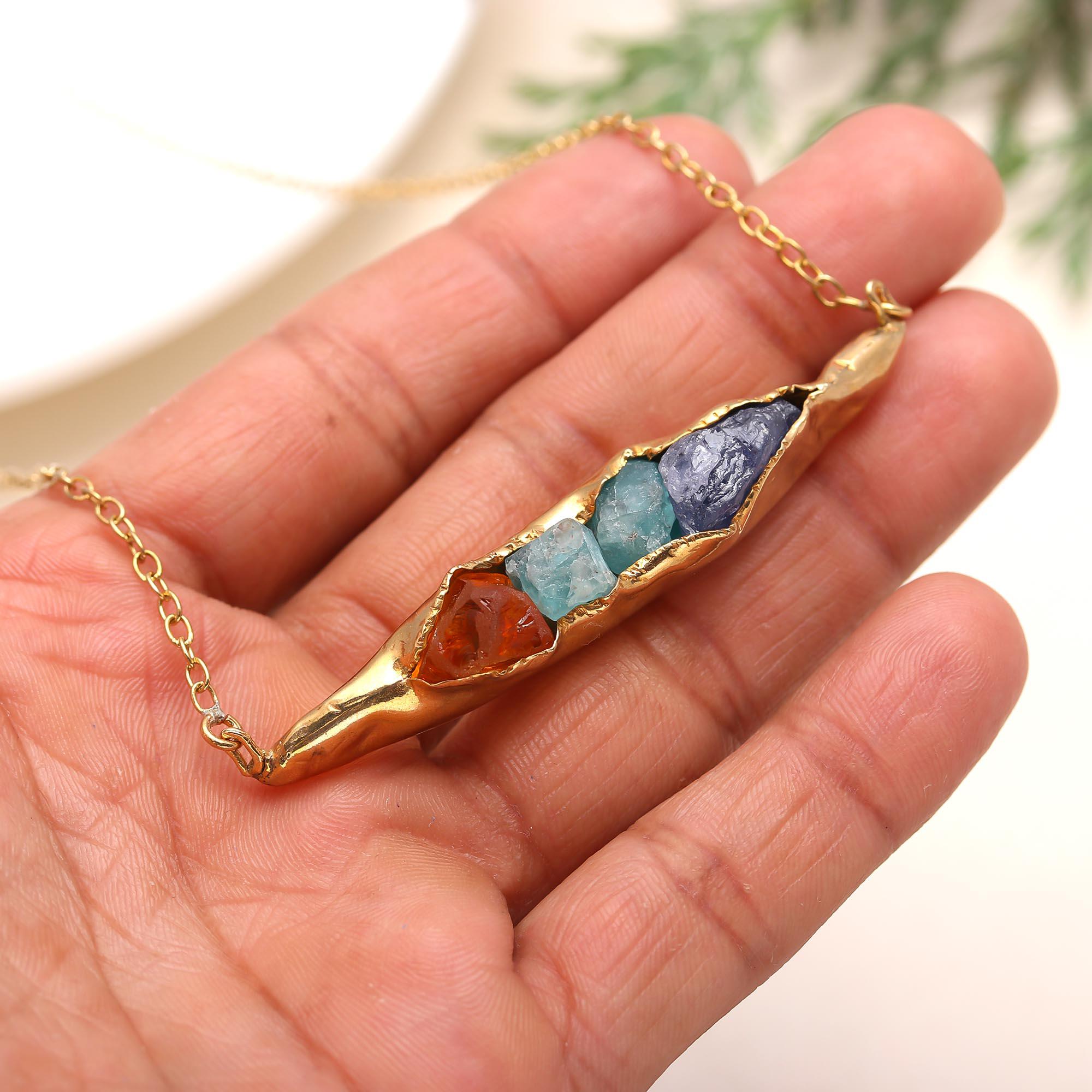 925 Silver Pod Pendant Necklace