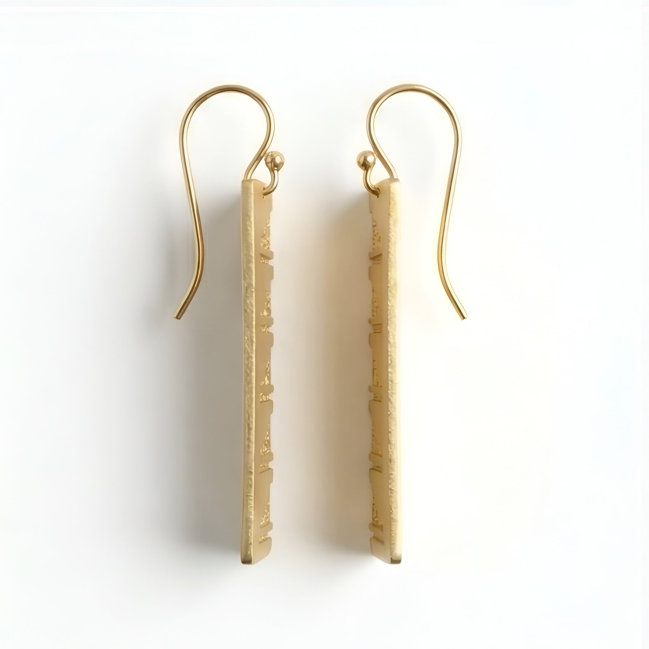The Teotihuacan:  Aztec Step Pyramid Earrings