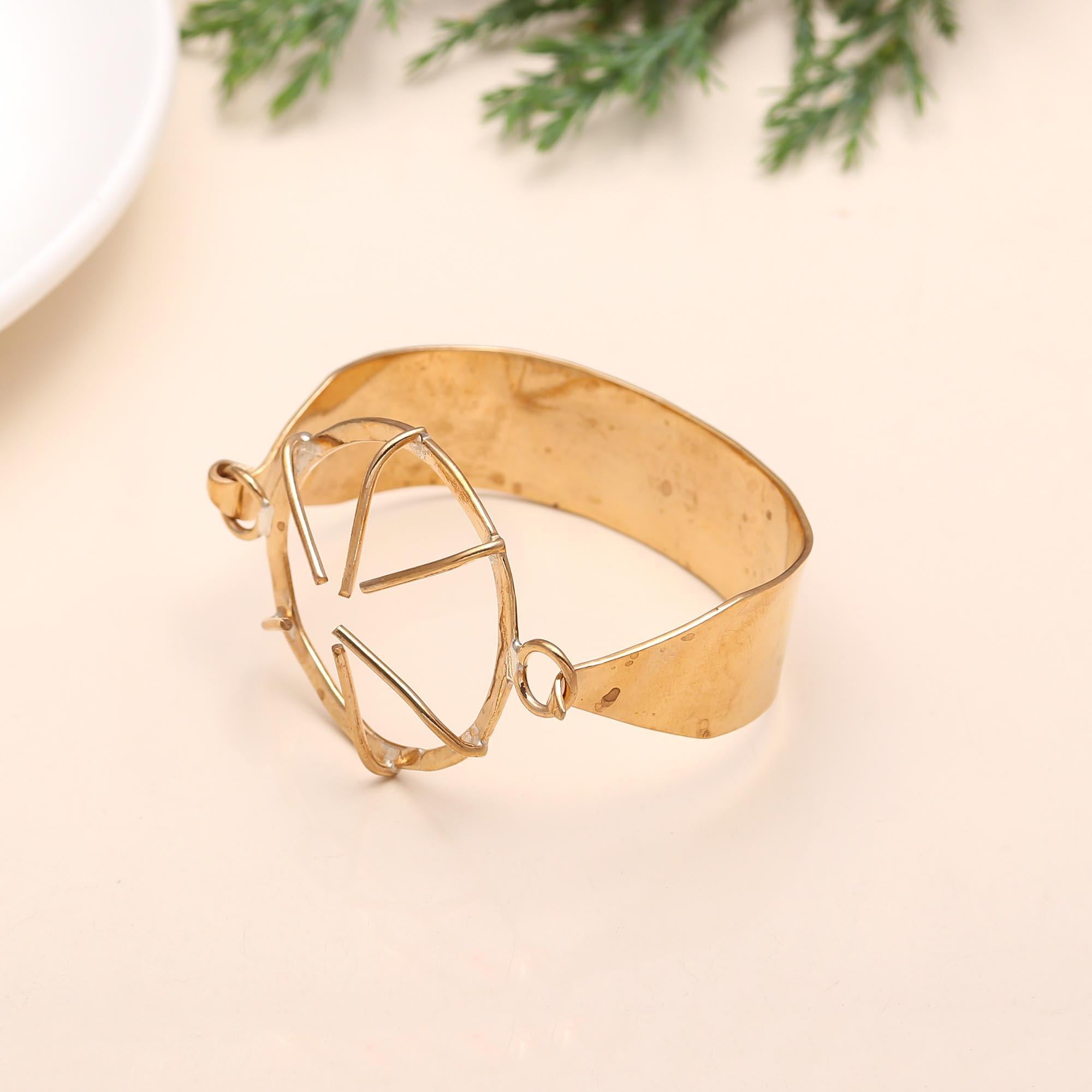 925 Silver Sun Open Cuff Bracelet