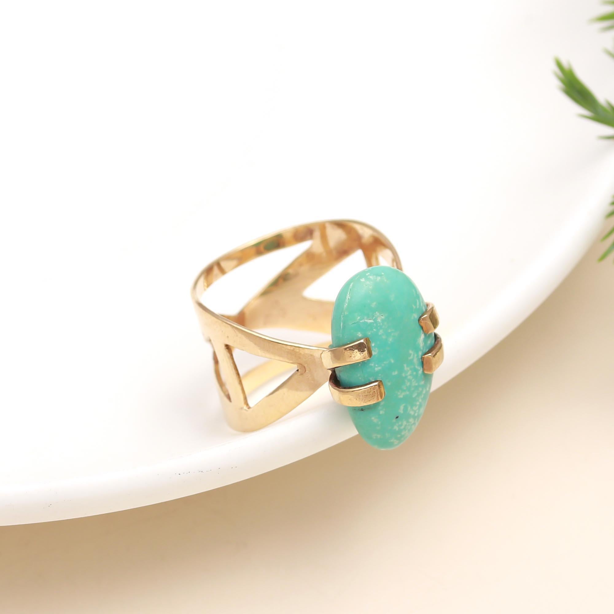 925 Silver Turquoise Ring