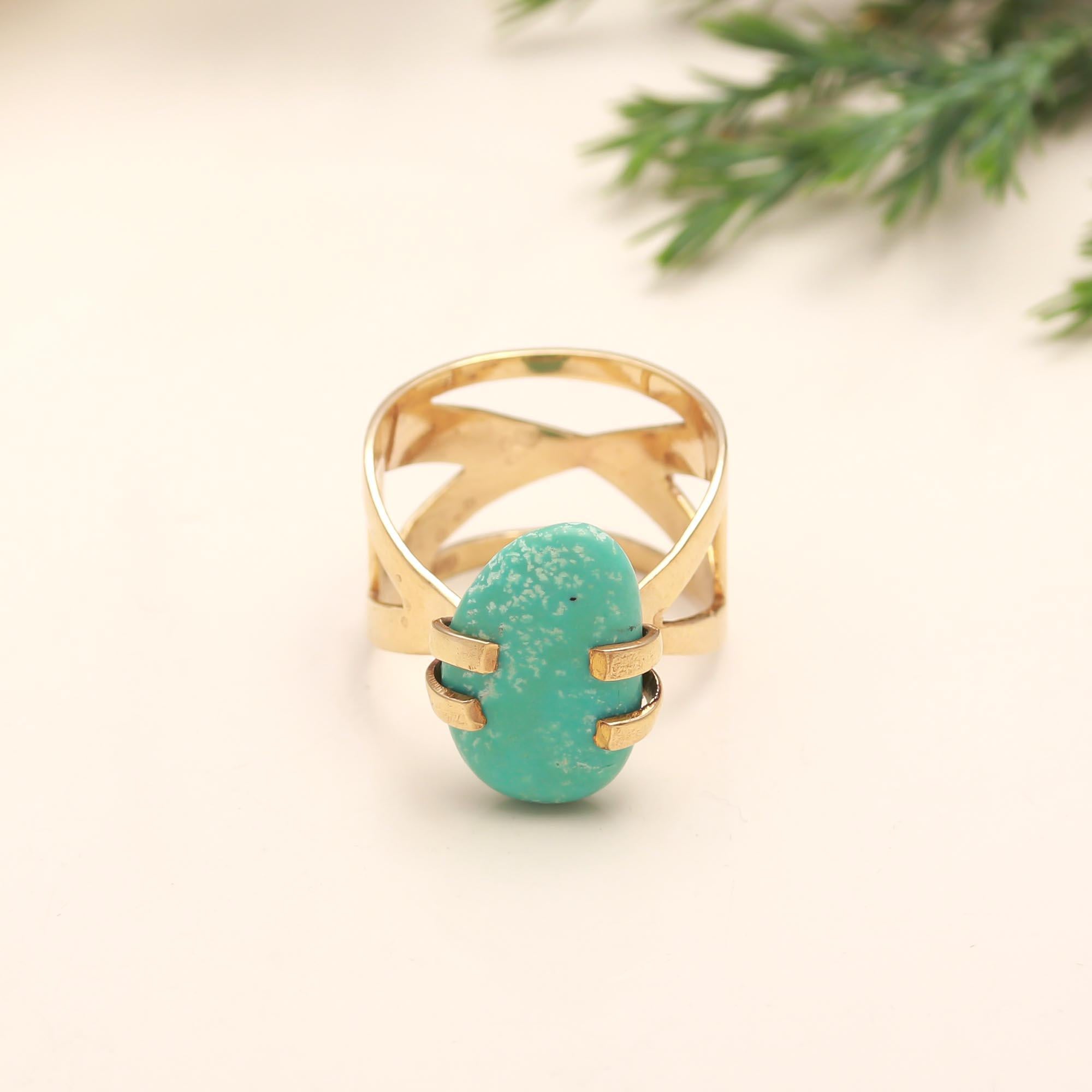 925 Silver Turquoise Ring