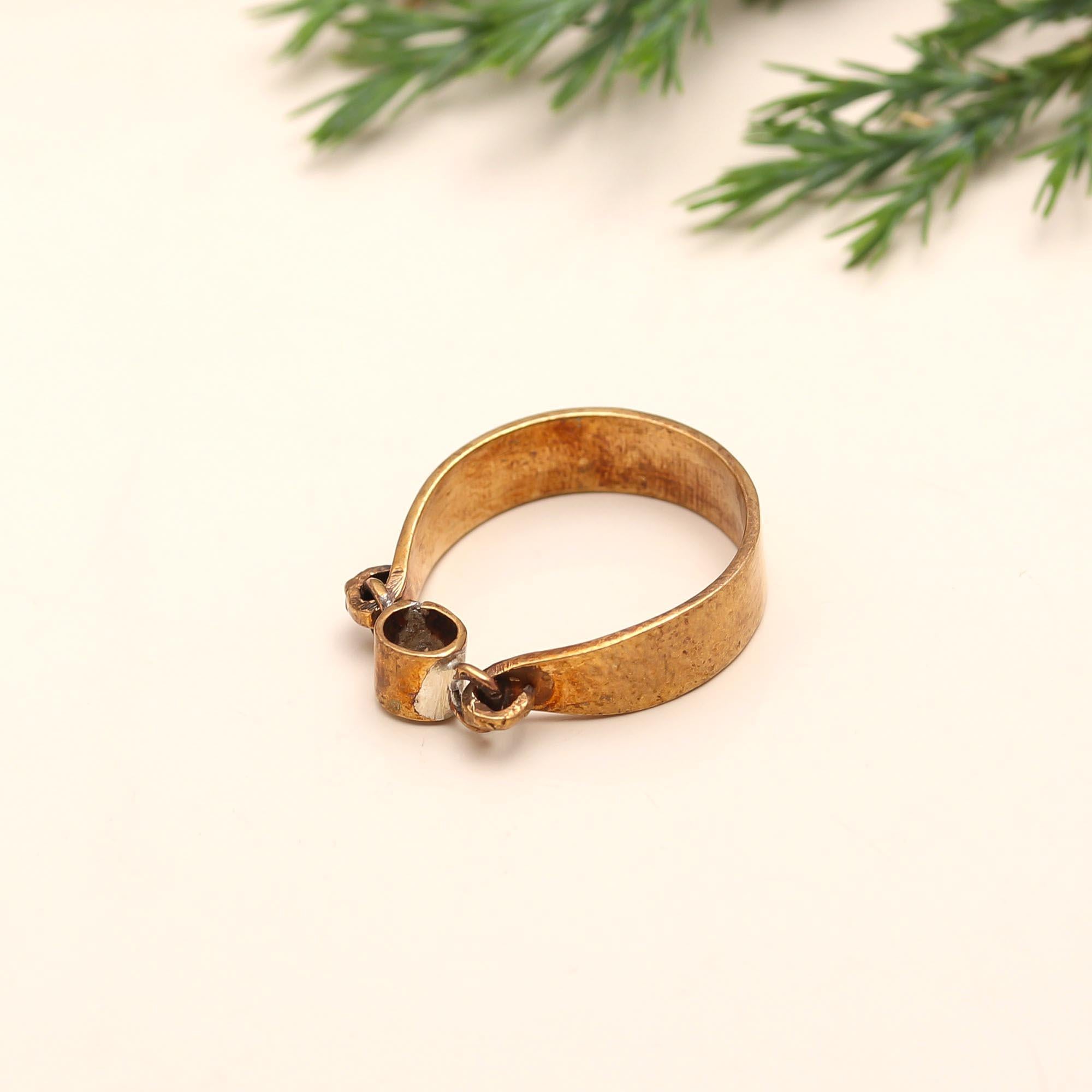 925 Silver Vintage-Style Band Ring