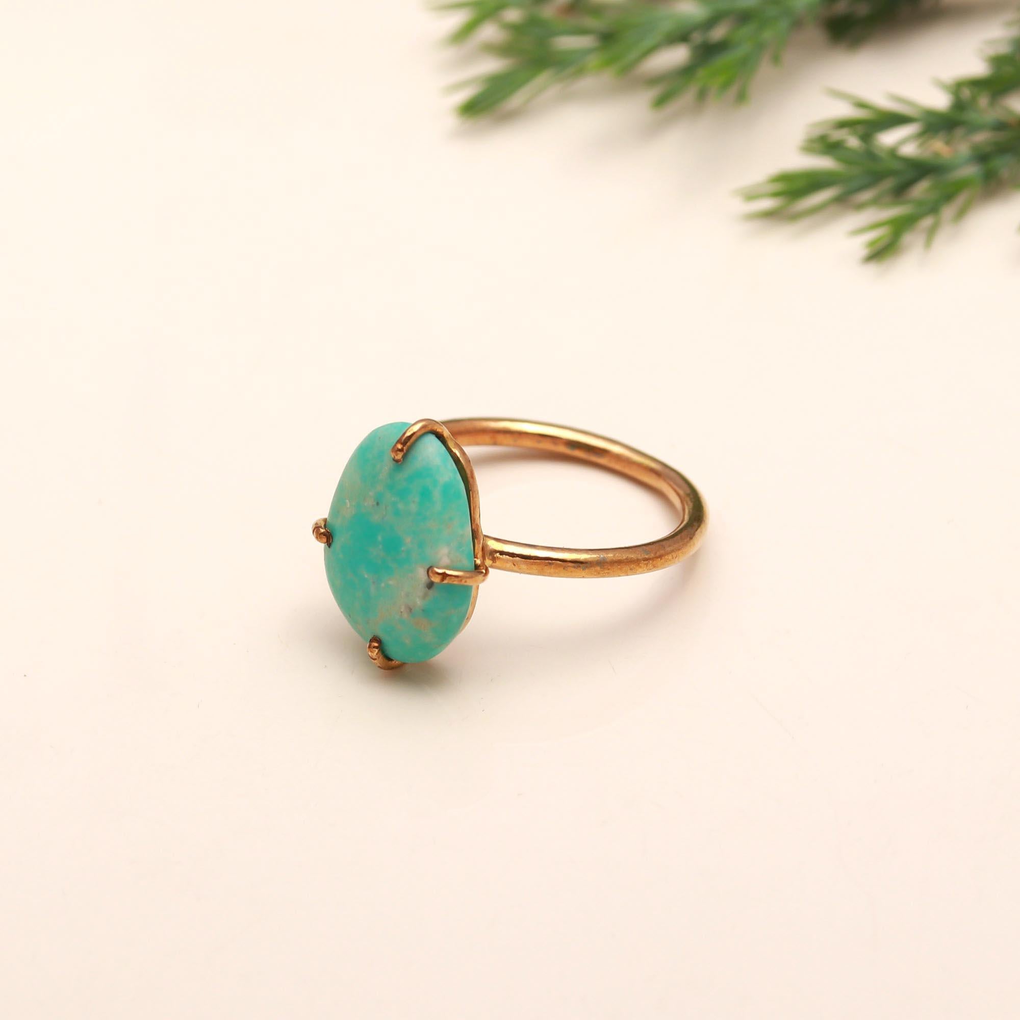 925 Silver Turquoise Ring