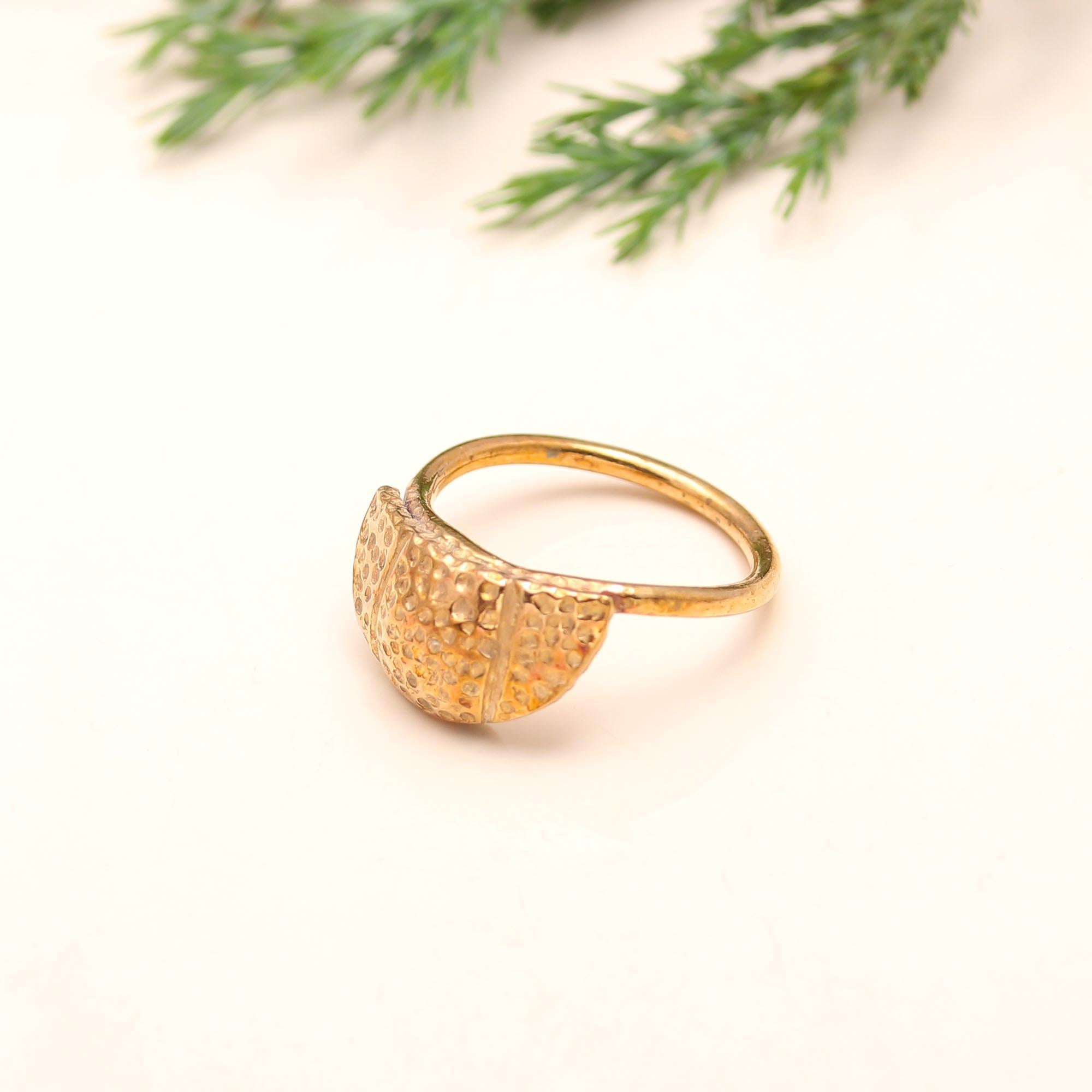 925 Silver Textured Ring