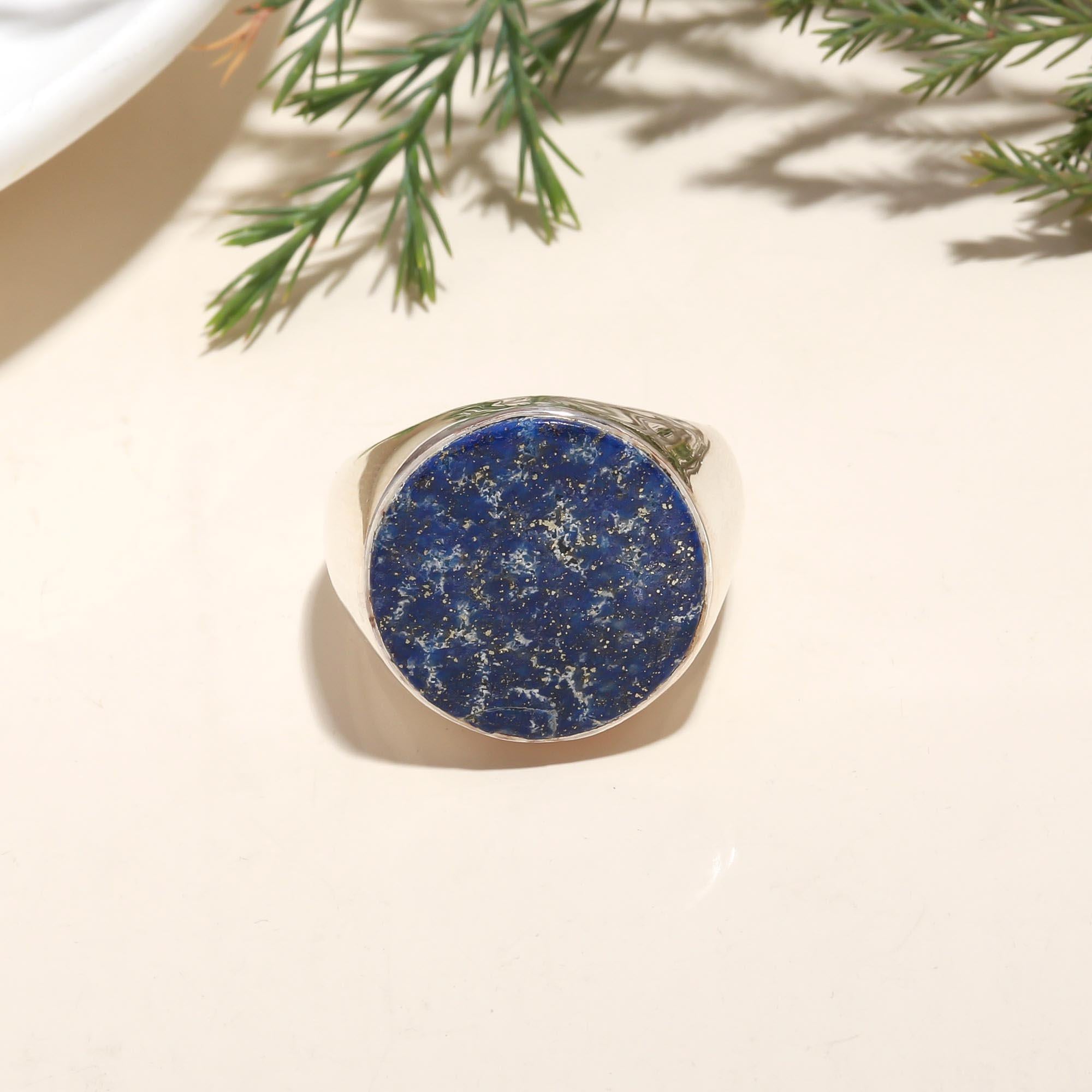 925 Silver Lapis Lazuli Ring