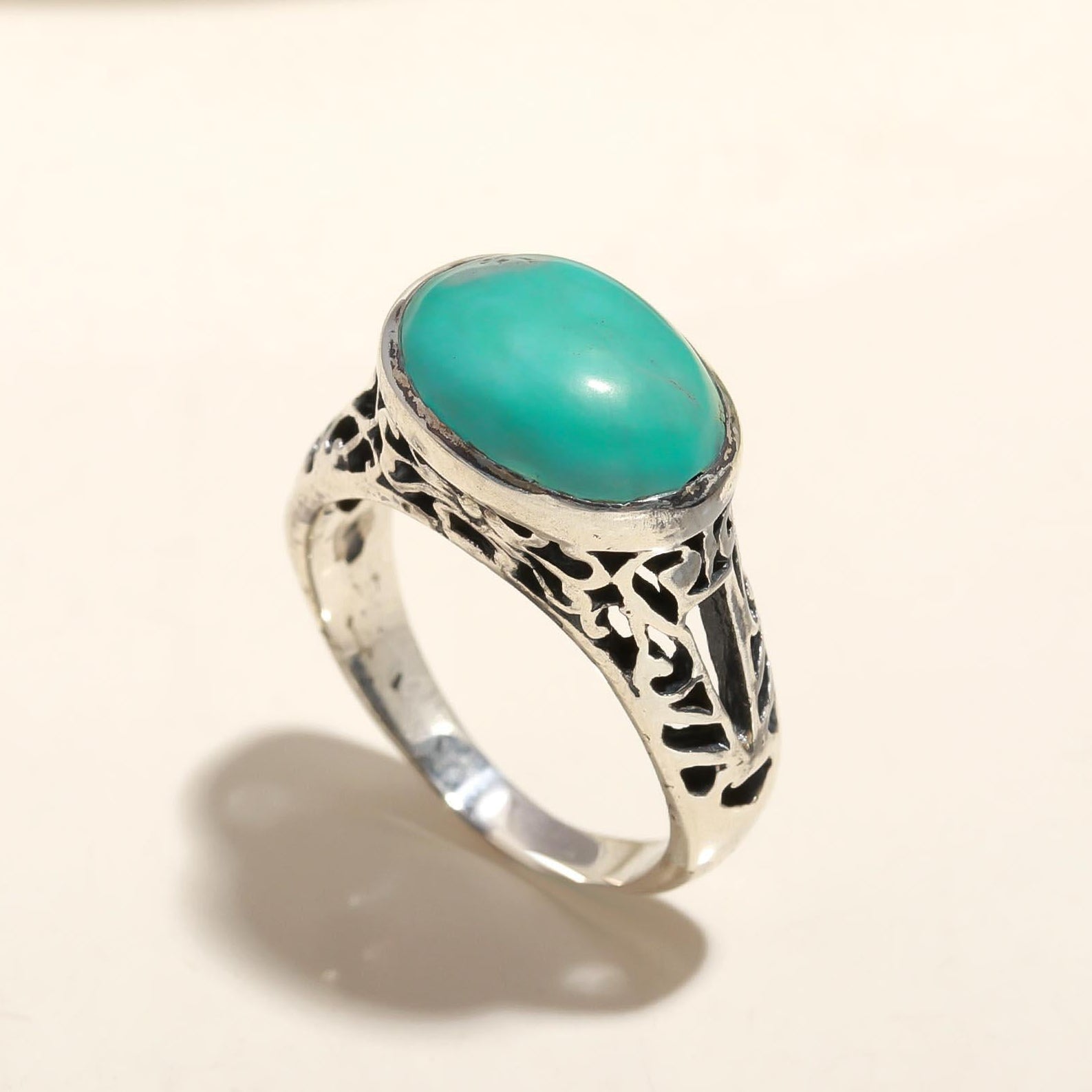 925 Silver Turquoise Ring