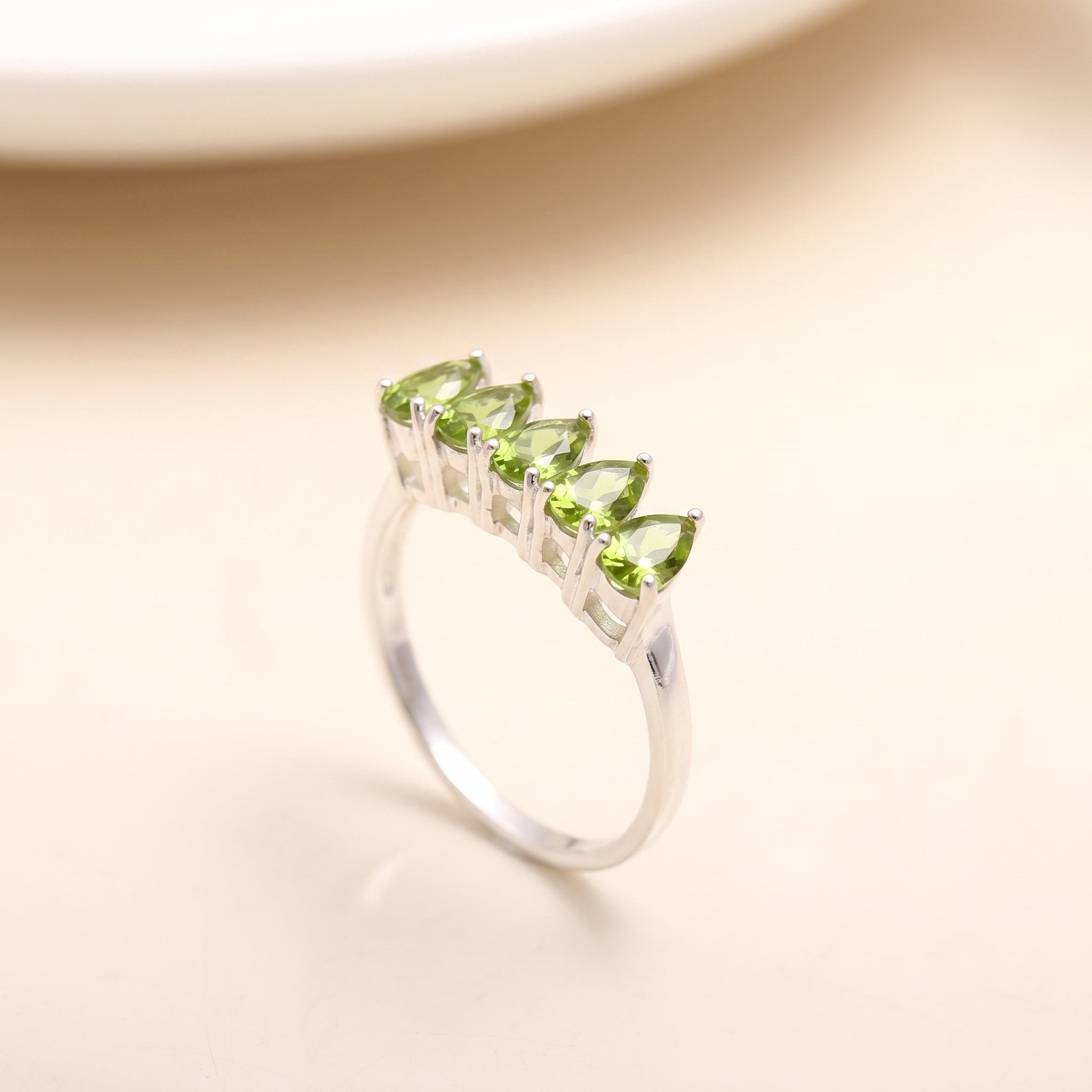 925 Silver Citrine Ring