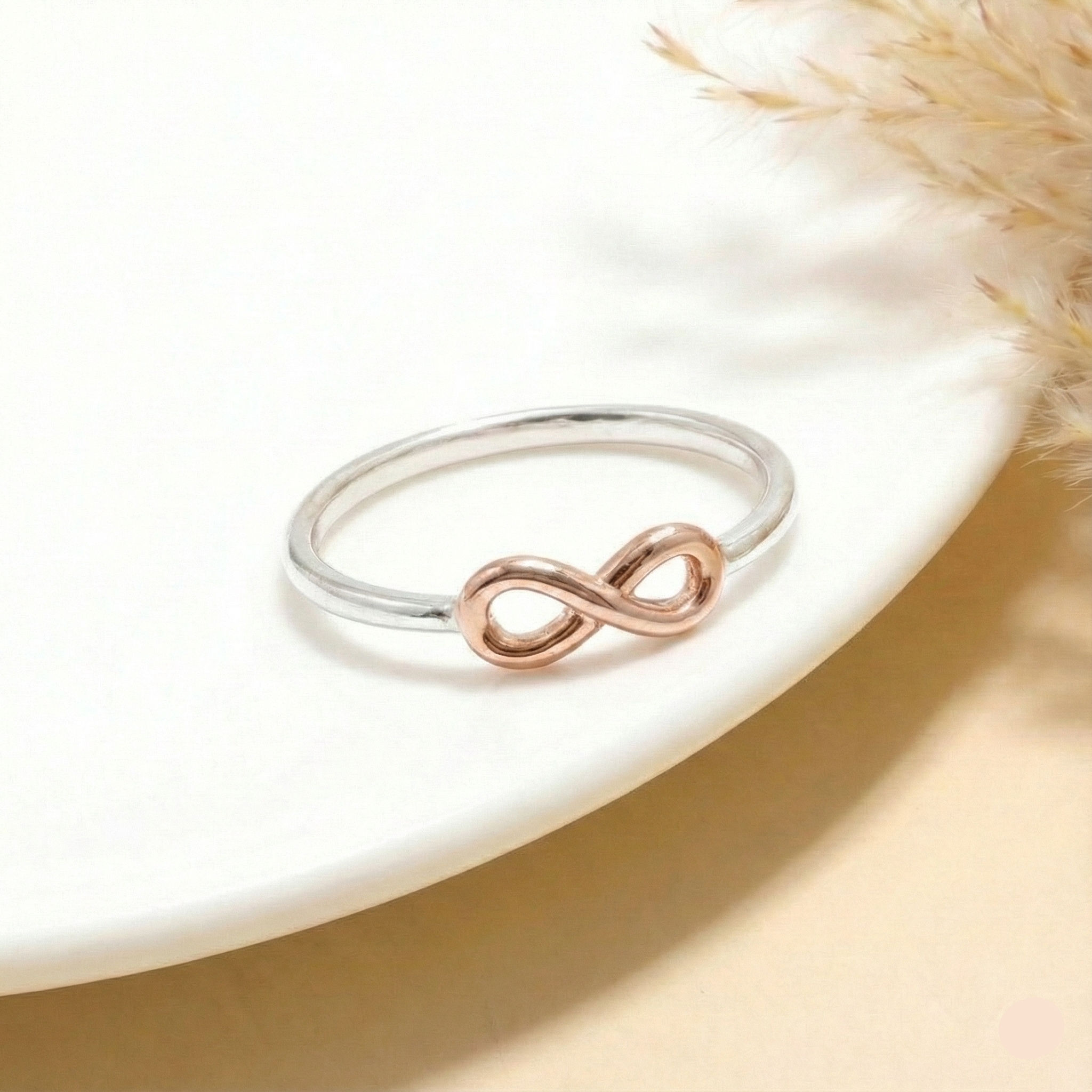 The Eternal Promise: 4-Piece Infinity Ring Gift Set